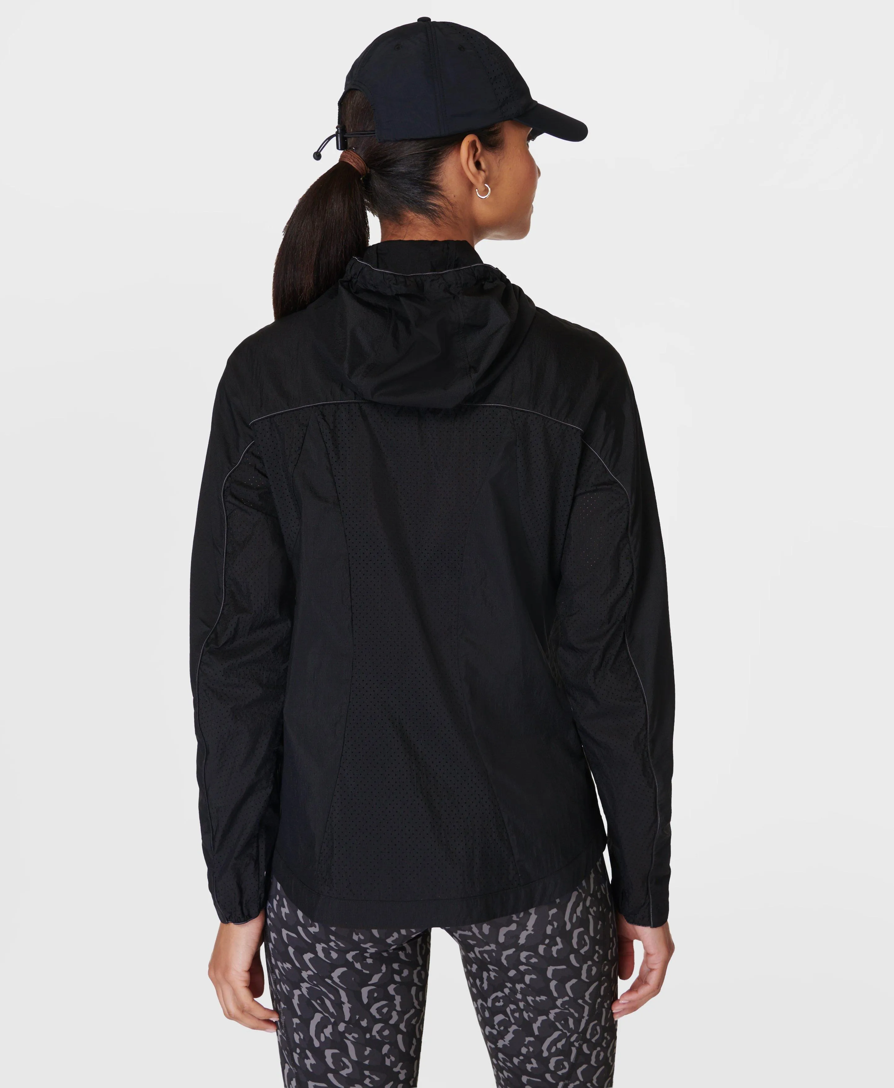 Aero Lightweight Running Shell Sb9837 Black