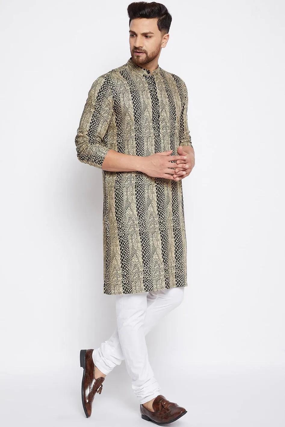 Animal Print Kurta