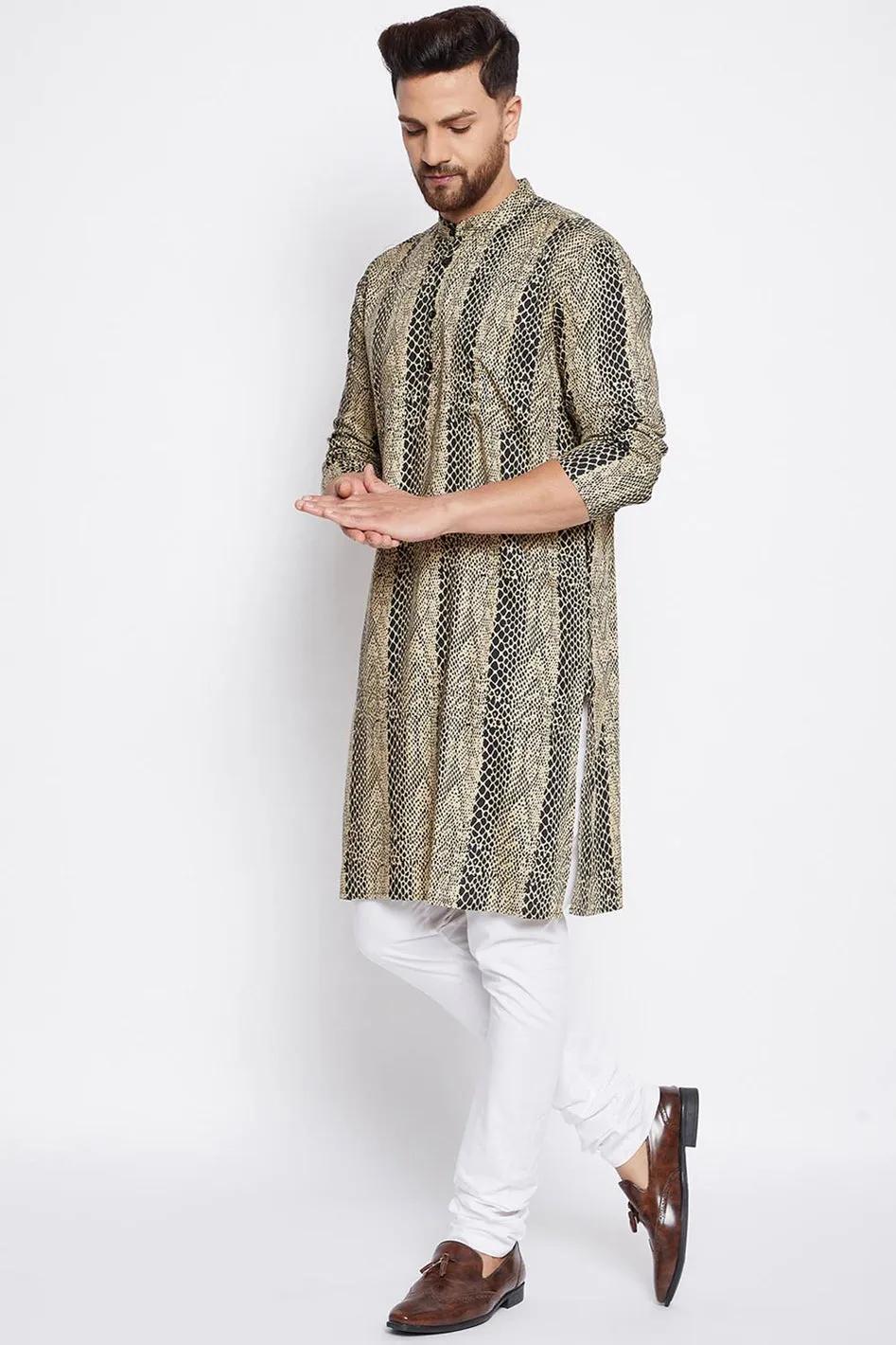 Animal Print Kurta