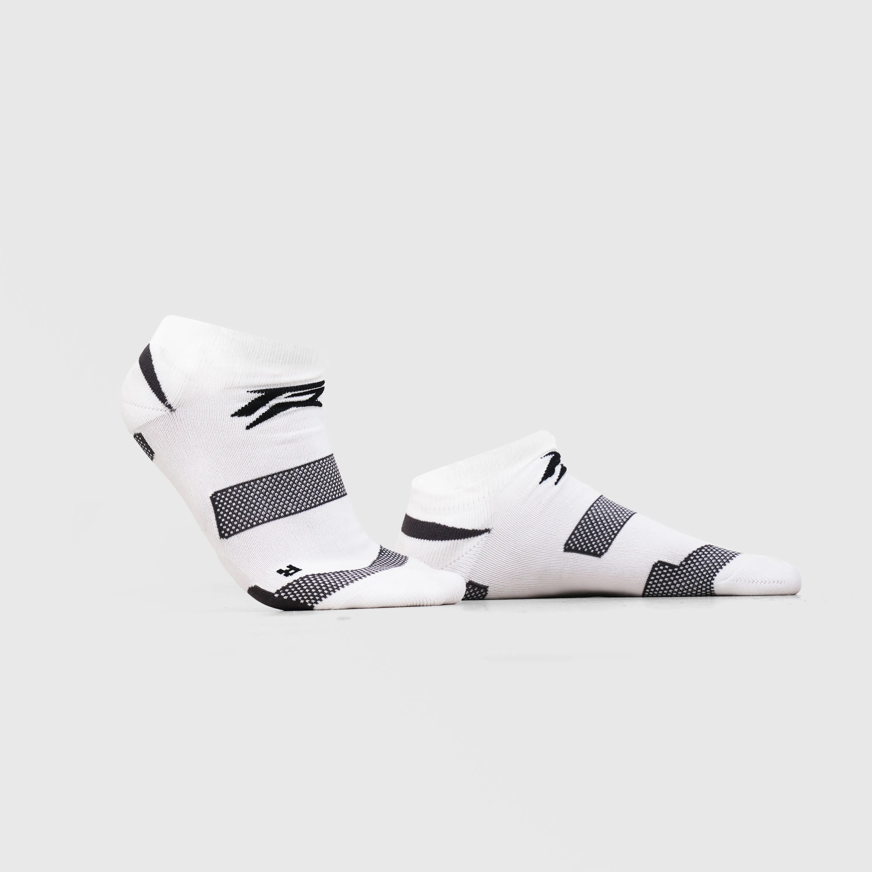 Ankle Socks 2Pcs (Black   White)