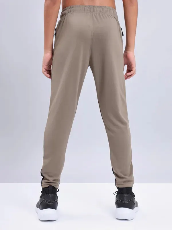 Boys Colorblock Slim Fit Trackpants with TECHNO GUARD