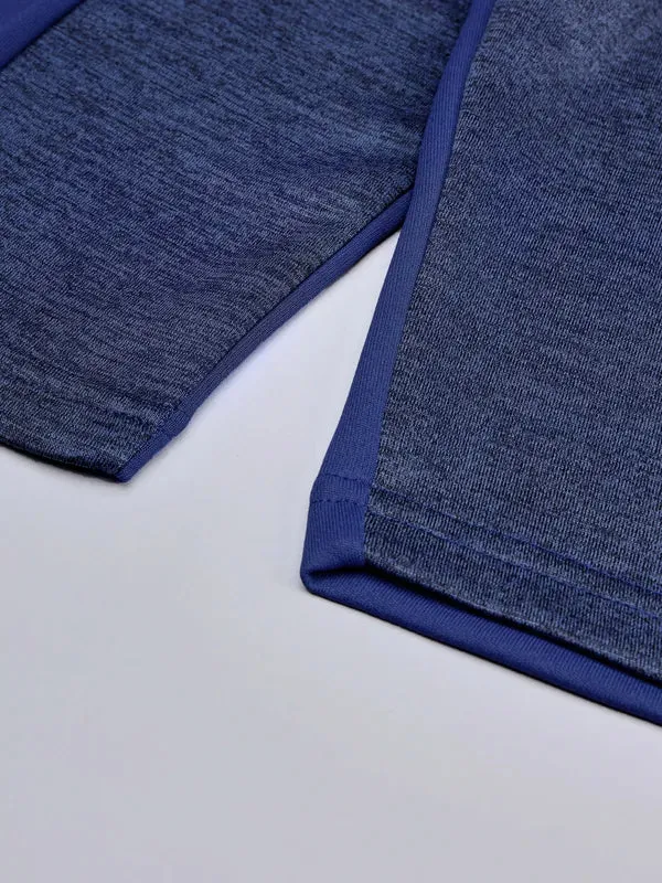 Boys Melange Slim Fit Trackpants with TECHNO GUARD