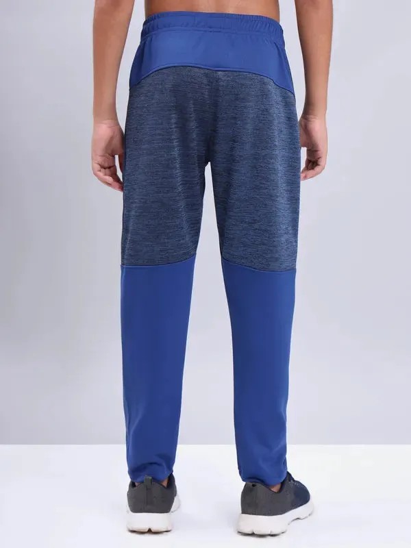 Boys Melange Slim Fit Trackpants with TECHNO GUARD