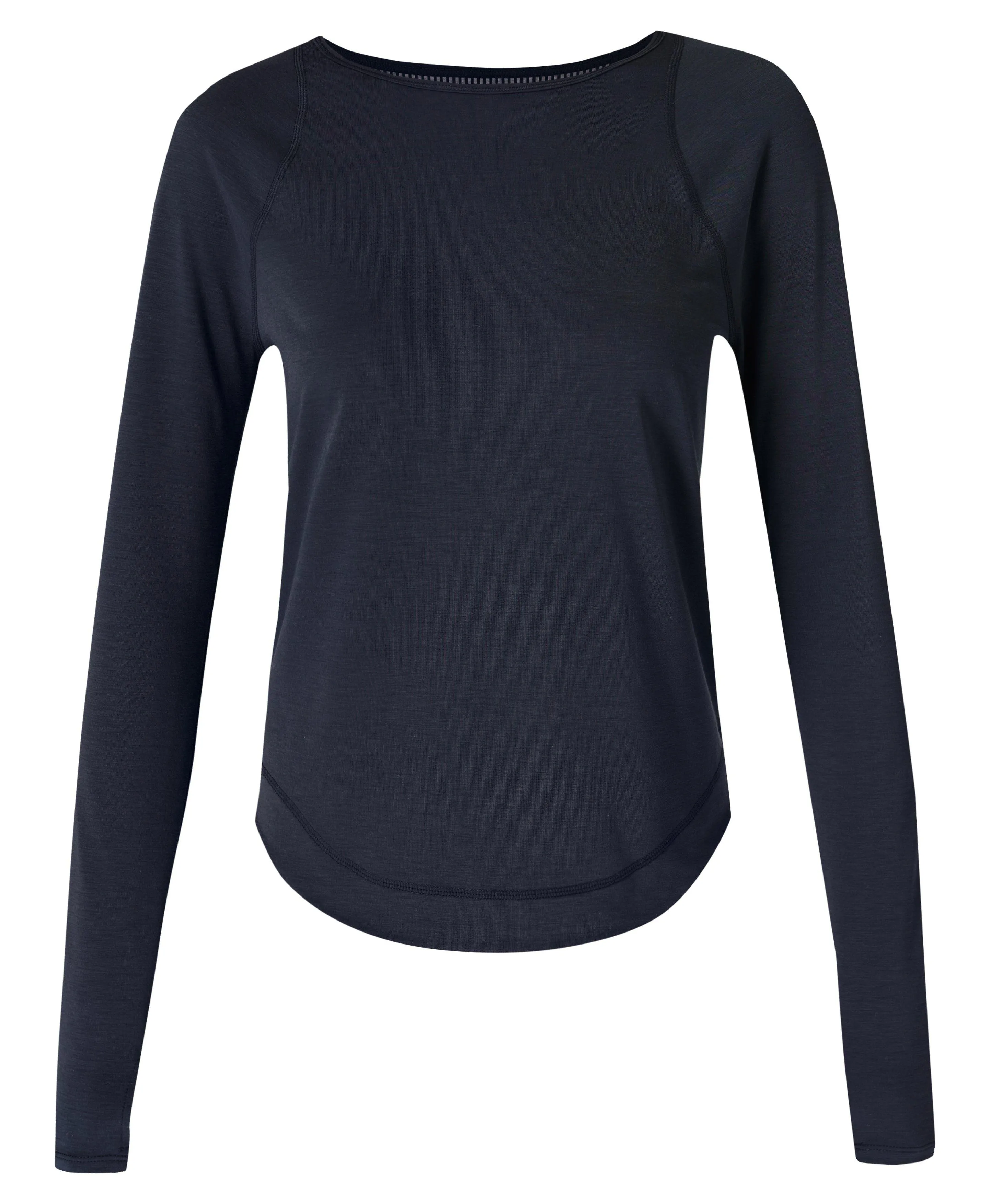 Breathe Easy Long Sleeve Top Sb9122 Navy-Blue