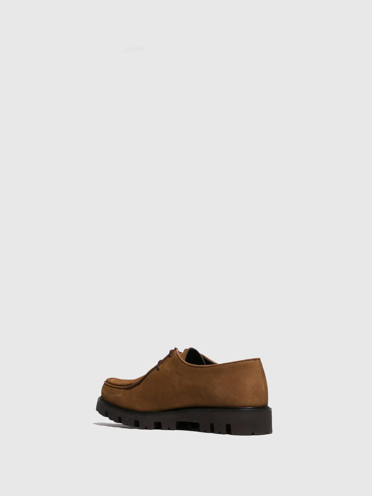Camel Lace-up Shoes