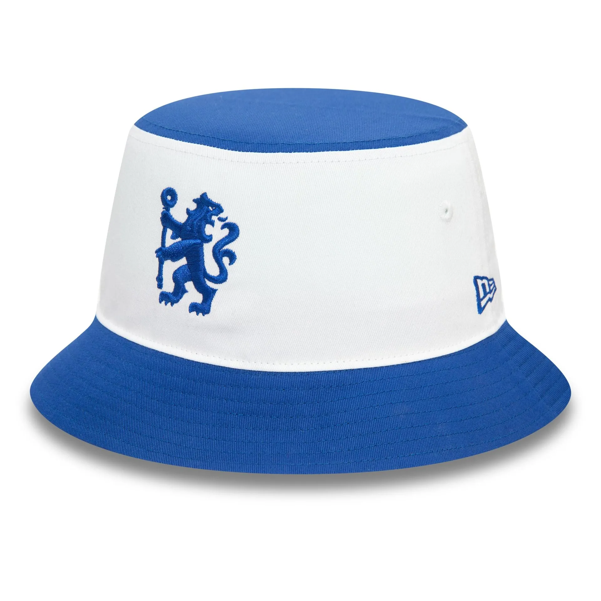 Chelsea FC Lion Crest Colour Block Blue Bucket Hat