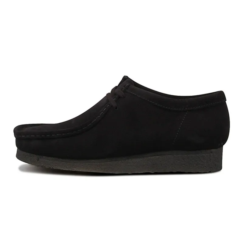 Clarks Wallabee Suede Dame I Sort