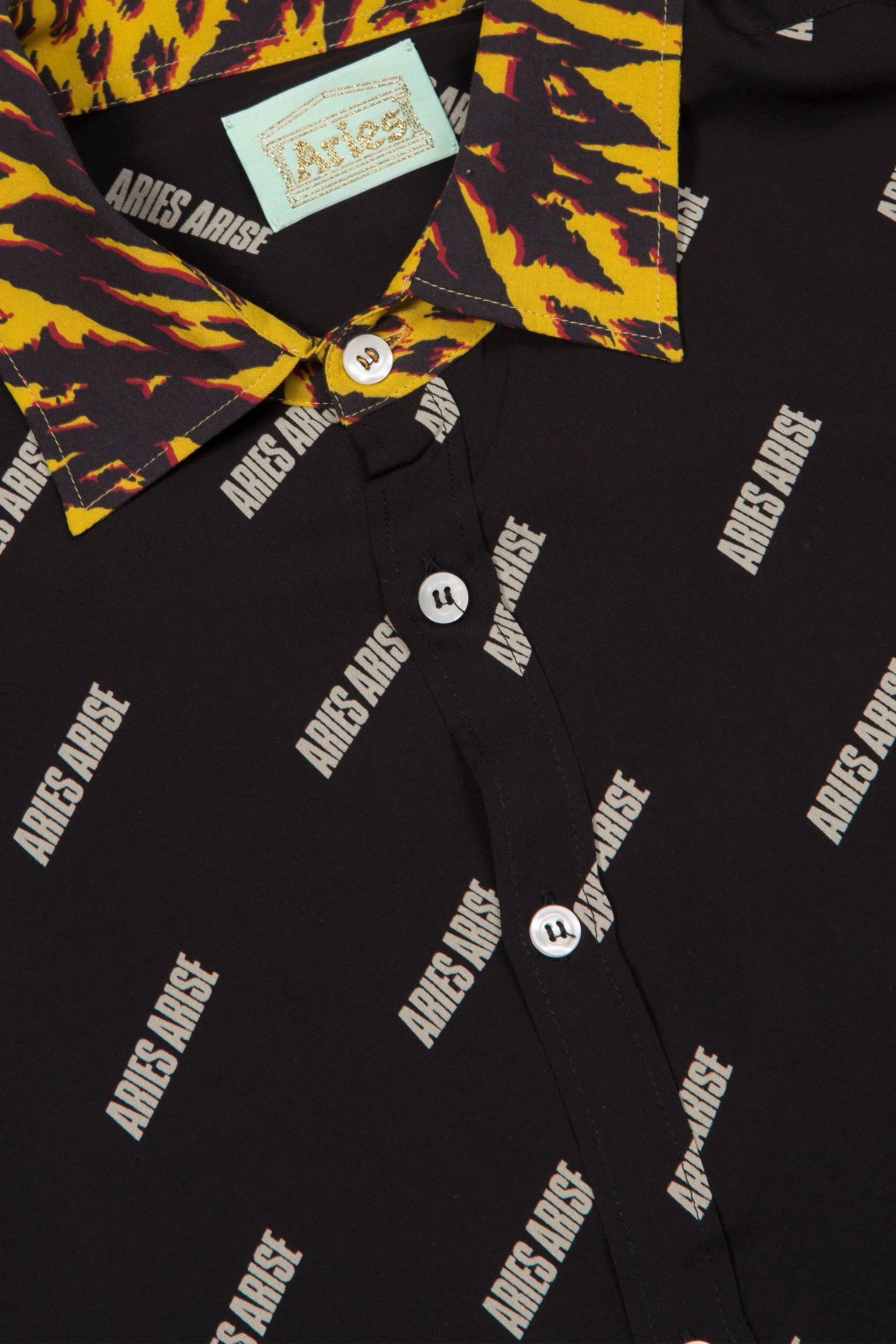 Clashing Print Gomorra Shirt
