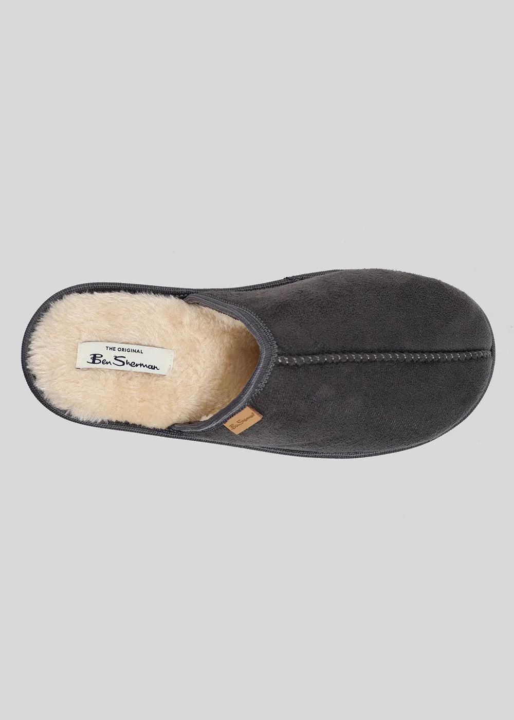 Country Club Men's Mule Slipper - Grey