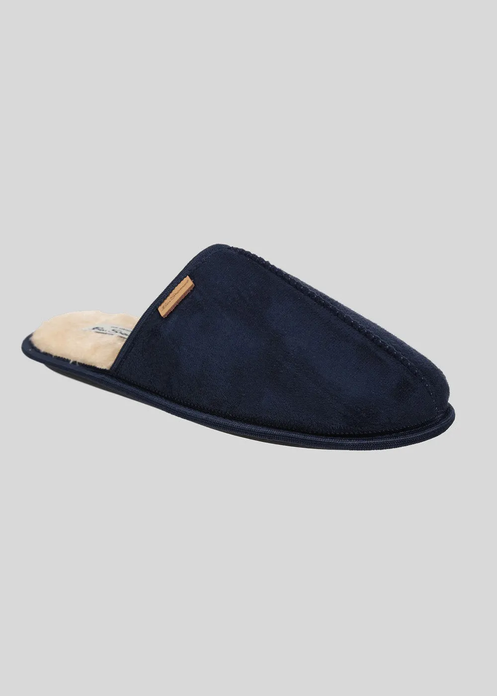 Country Club Men's Mule Slipper - Navy