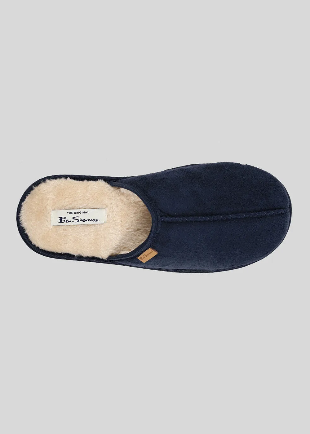 Country Club Men's Mule Slipper - Navy