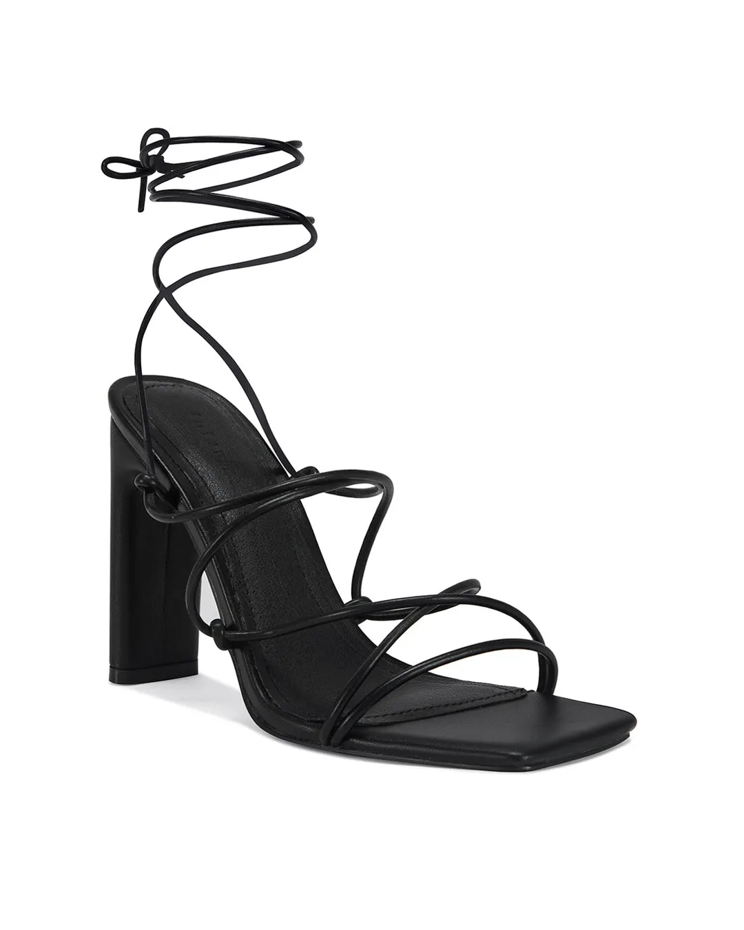 Eden Lace Up High Heel