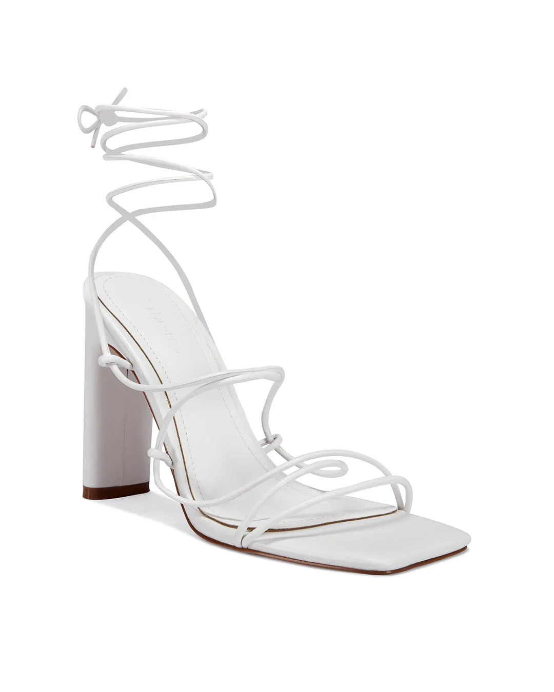 Eden Lace Up High Heel