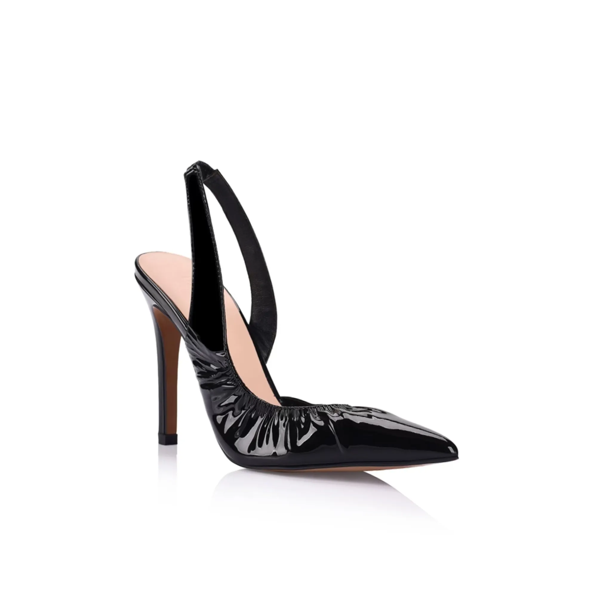 Elouise Pump Black Patent Leather
