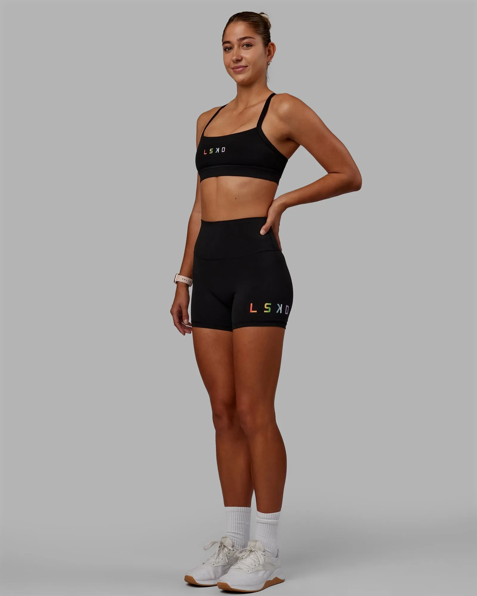 Evolved X-Length Shorts - Pride-Black