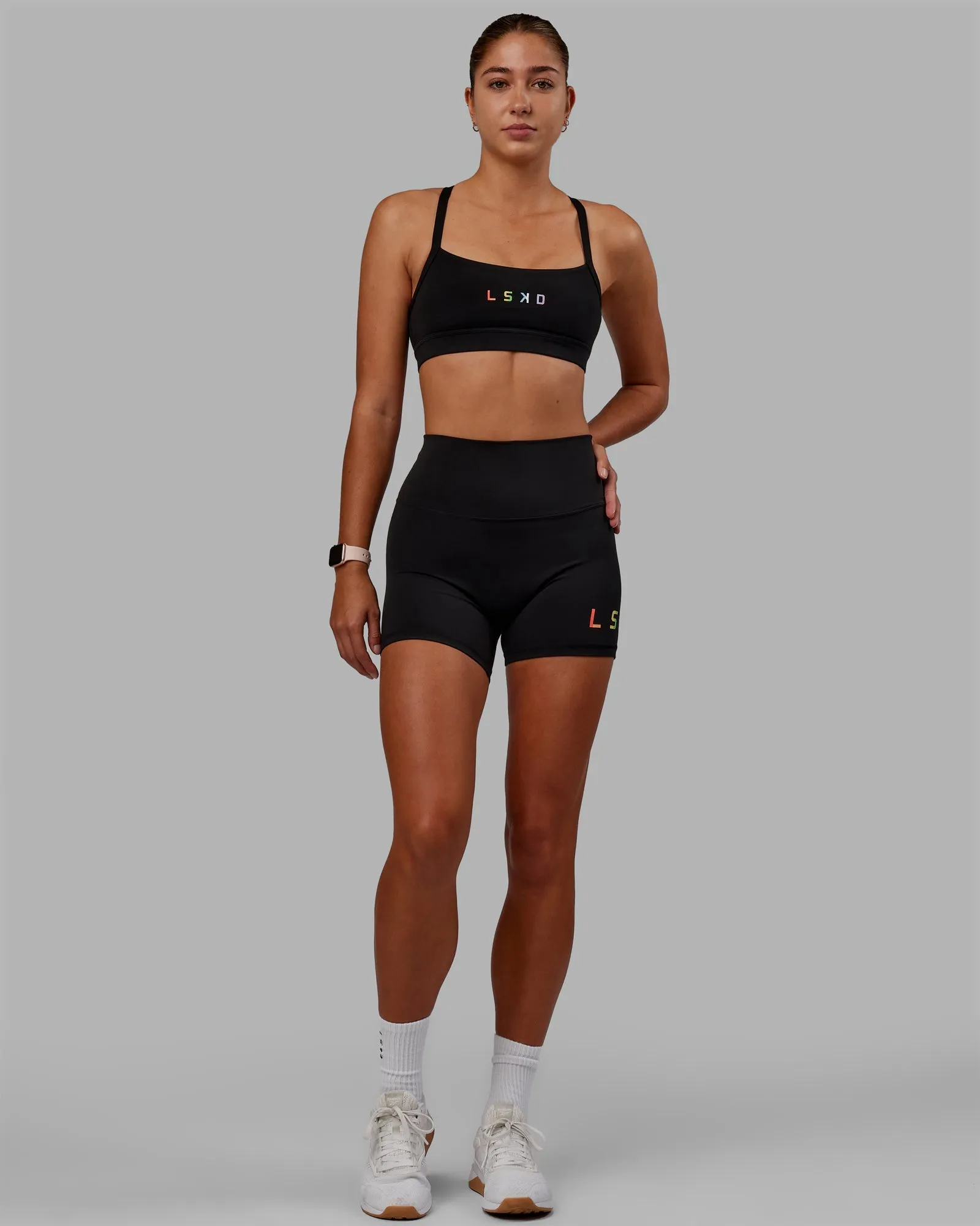 Evolved X-Length Shorts - Pride-Black