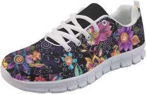 Forchrinse Mexico Splash Ink Sneakers Unisex National Walking Tennis Shoes for Women Men Festival Sneakers Lightweight