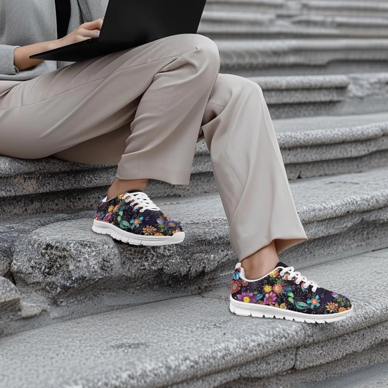 Forchrinse Mexico Splash Ink Sneakers Unisex National Walking Tennis Shoes for Women Men Festival Sneakers Lightweight