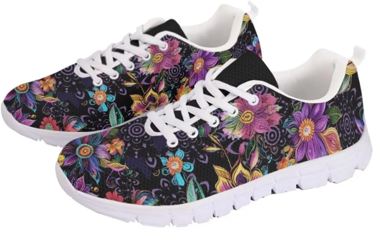 Forchrinse Mexico Splash Ink Sneakers Unisex National Walking Tennis Shoes for Women Men Festival Sneakers Lightweight