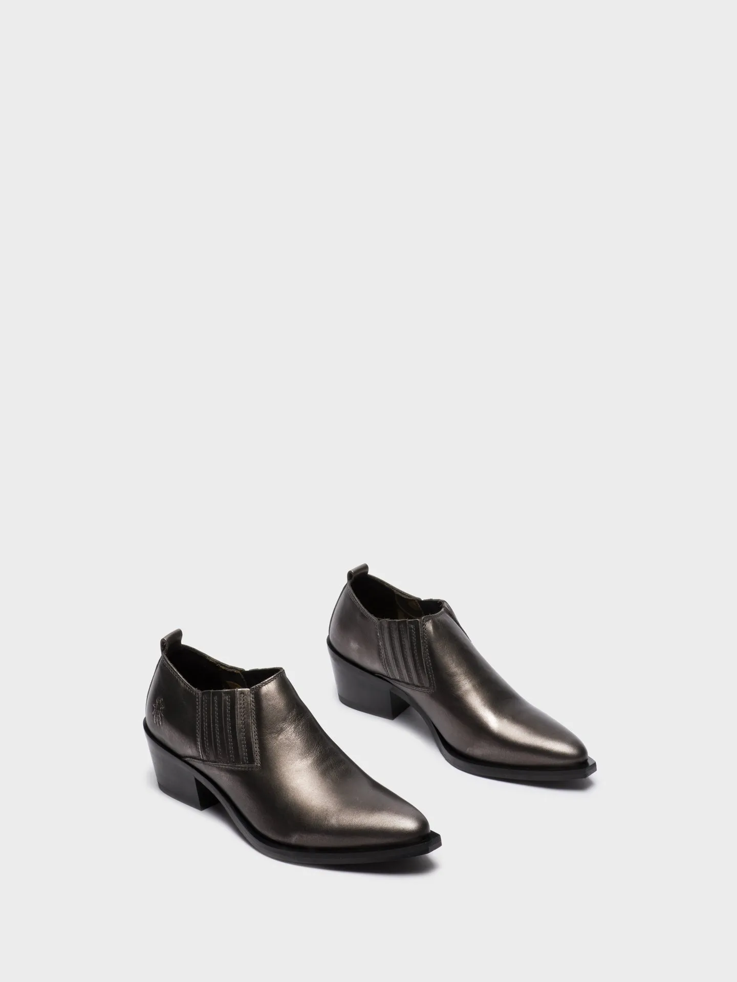 Gray Elasticated Shoes
