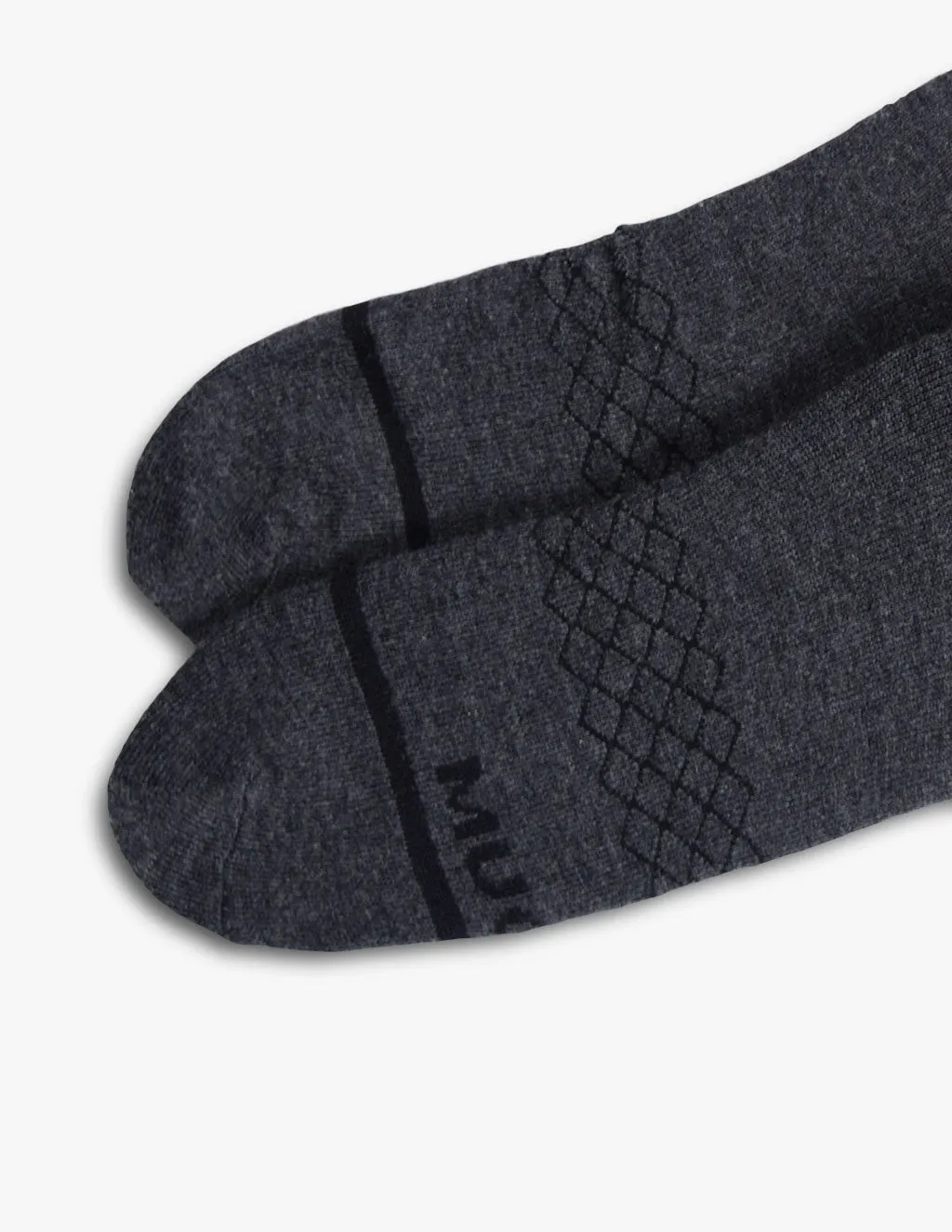 GRAY MERINO SOCKS
