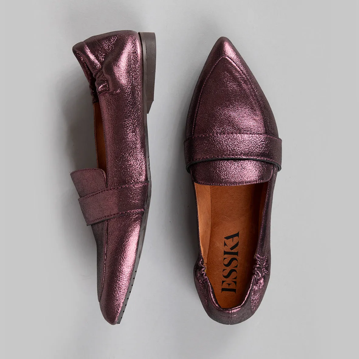 Hannah Wine Metallic