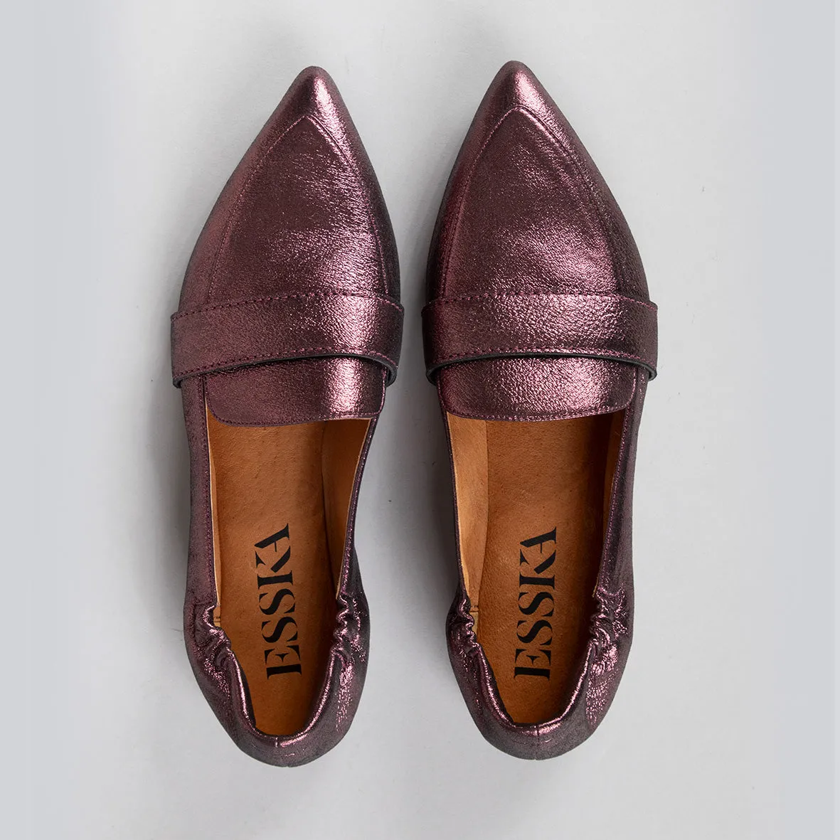 Hannah Wine Metallic