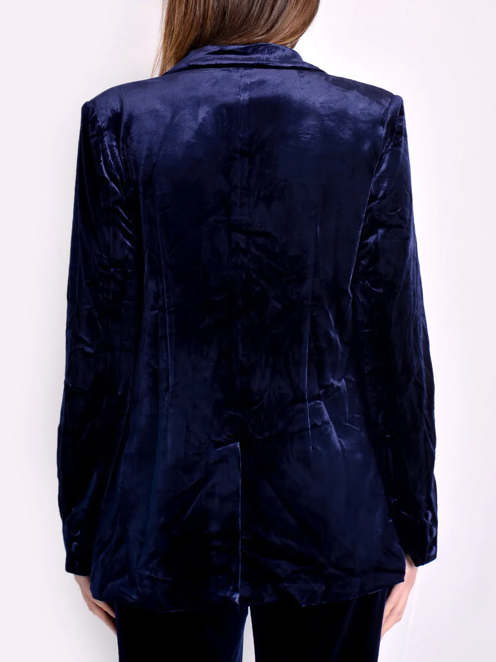 Luxurious Hansen & Gretel Clarrie Velvet Blazer Jacket