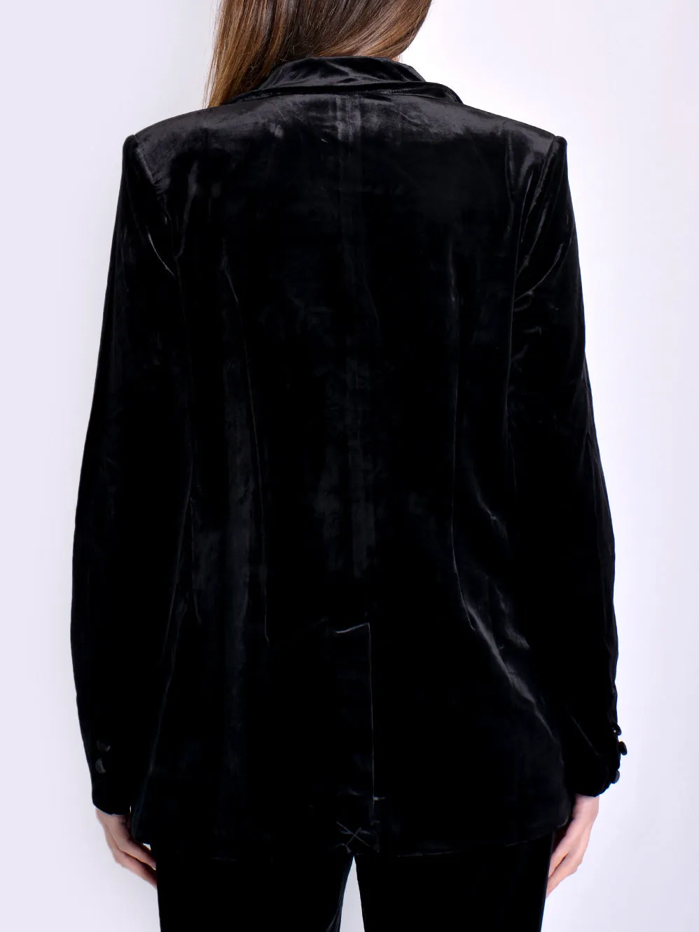 Luxurious Hansen & Gretel Clarrie Velvet Blazer Jacket