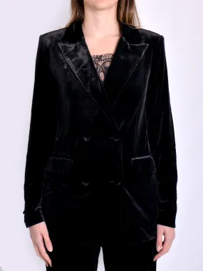 Luxurious Hansen & Gretel Clarrie Velvet Blazer Jacket