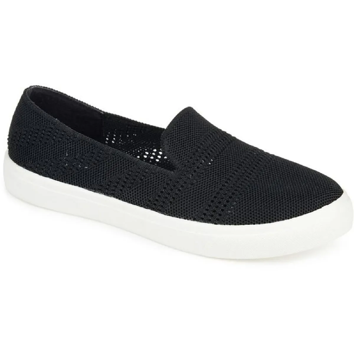 Journee Collection Womens Meika Knit Fitness Casual and Fashion Sneakers