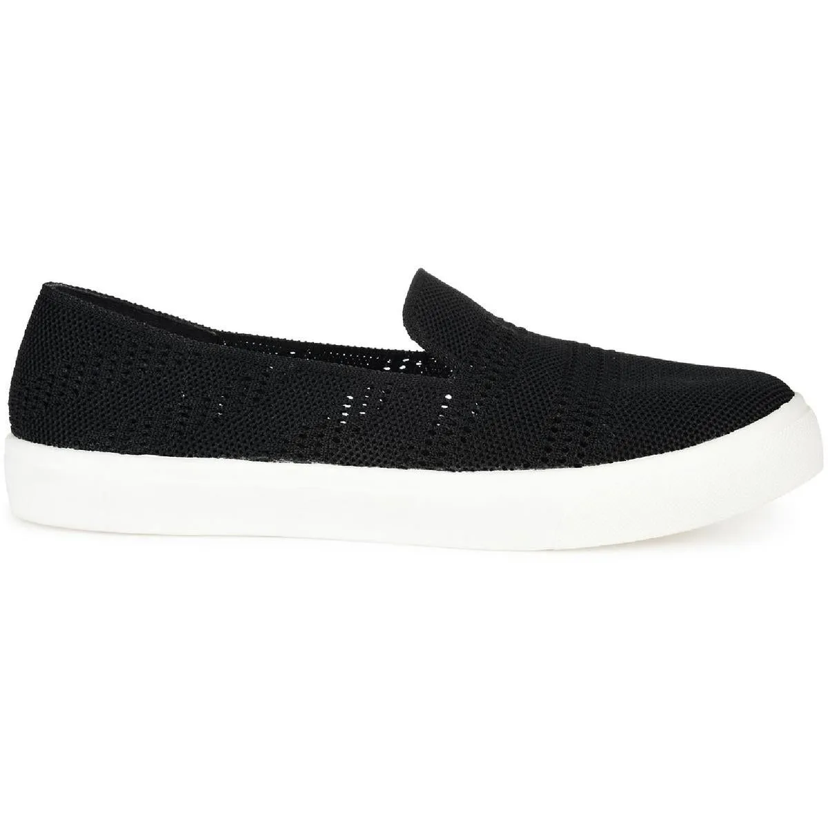 Journee Collection Womens Meika Knit Fitness Casual and Fashion Sneakers