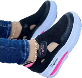 Ladmiple Shoes For Women Sneakers Trendy Low Top Slip On Casual Canvas Walking Shoes Dressy Summer Fashion Flats Loafers