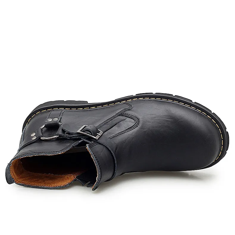 Martin boots men's first layer cowhide boots Shoes