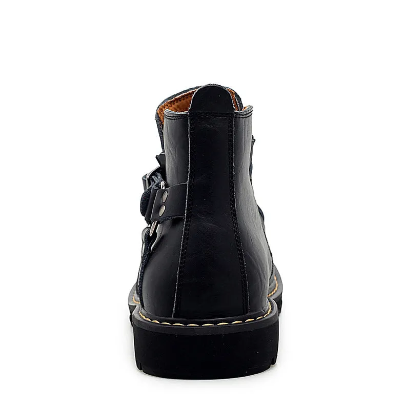 Martin boots men's first layer cowhide boots Shoes