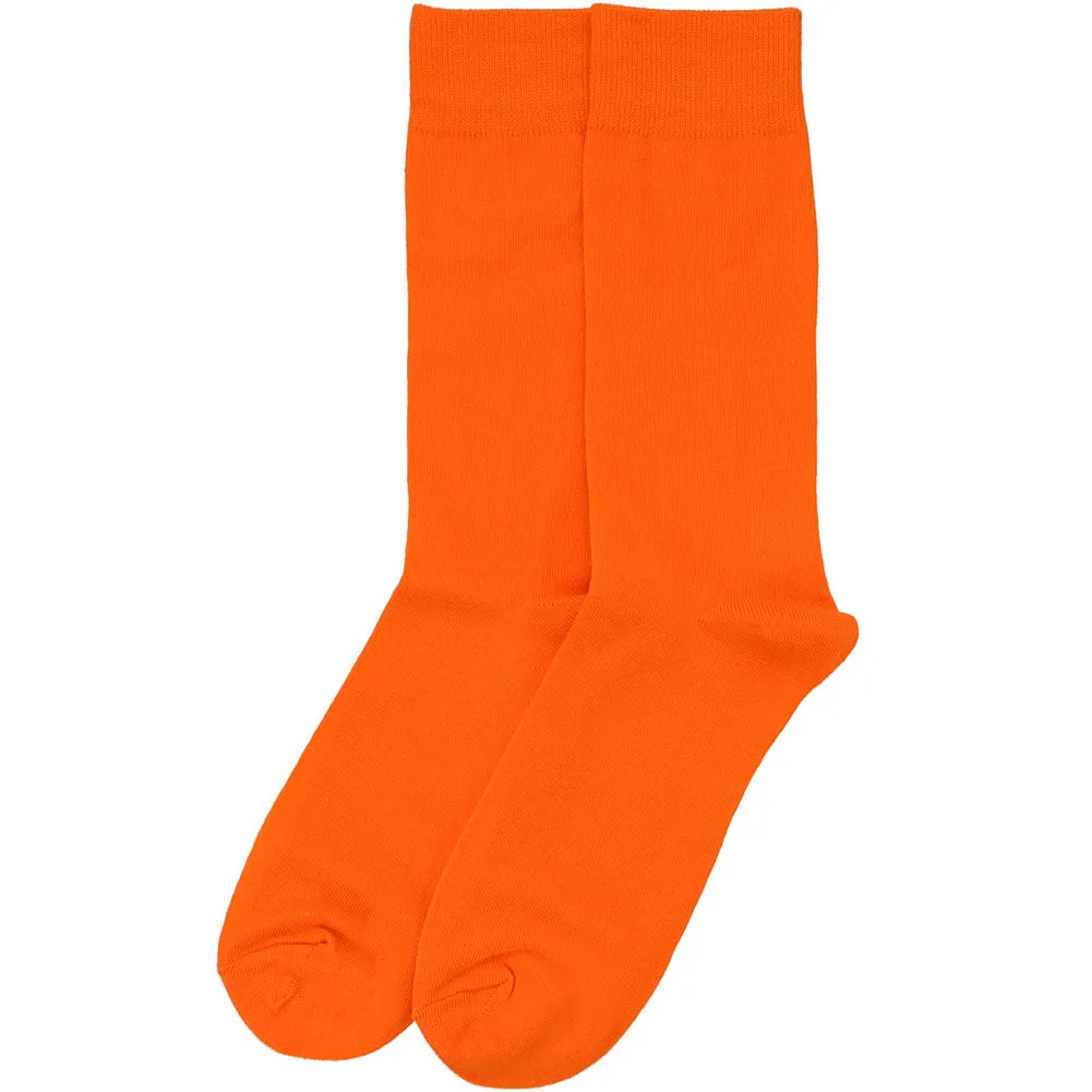 Men's Orange Socks