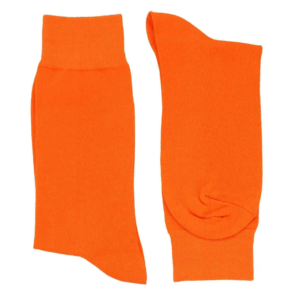 Men's Orange Socks