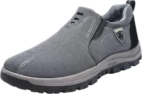 Men's Suede Fashion Slip-on Loafers Comfortable Moccasins Boat Shoes Casual Penny Driving Loafers Casual Walking Shoes Dress Comfortable for Work