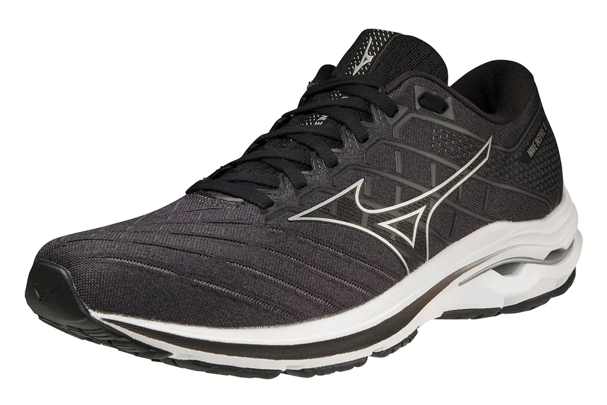 Mizuno Wave Inspire 18 2E Black/silver/ebony Mens