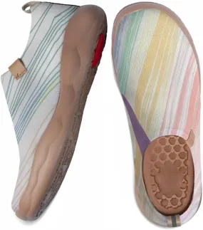 Outdoor Women's Lightweight Flat Shoes Casual Sports Loafers Travel Shoes Geometric Pattern