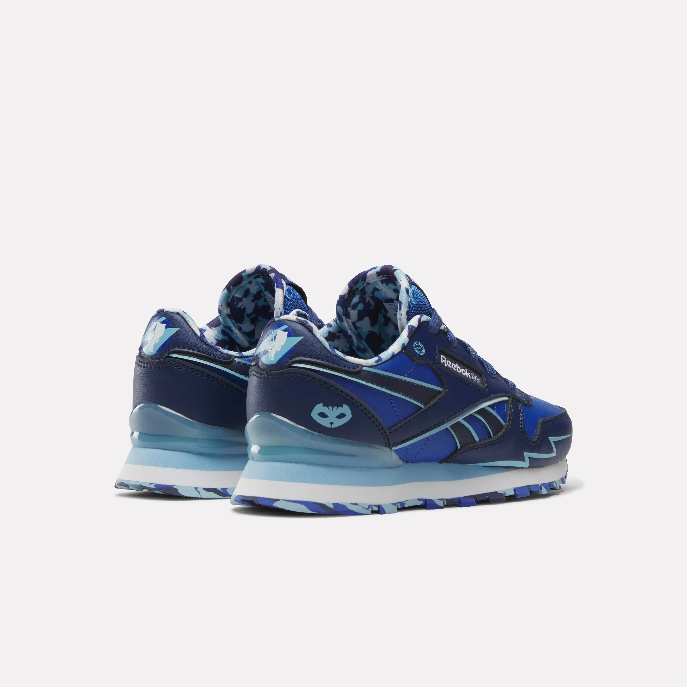 Pj Masks Classic Leather Step N Flash Blue Blast/Denim Glow/White