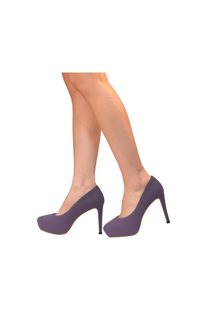 Purple Gradient Women's High Heels