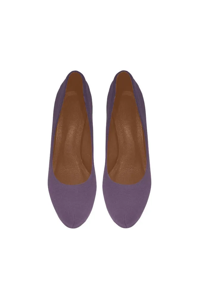Purple Gradient Women's High Heels