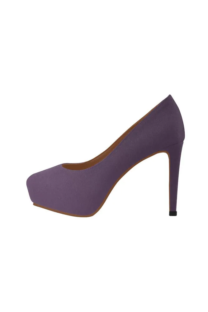 Purple Gradient Women's High Heels