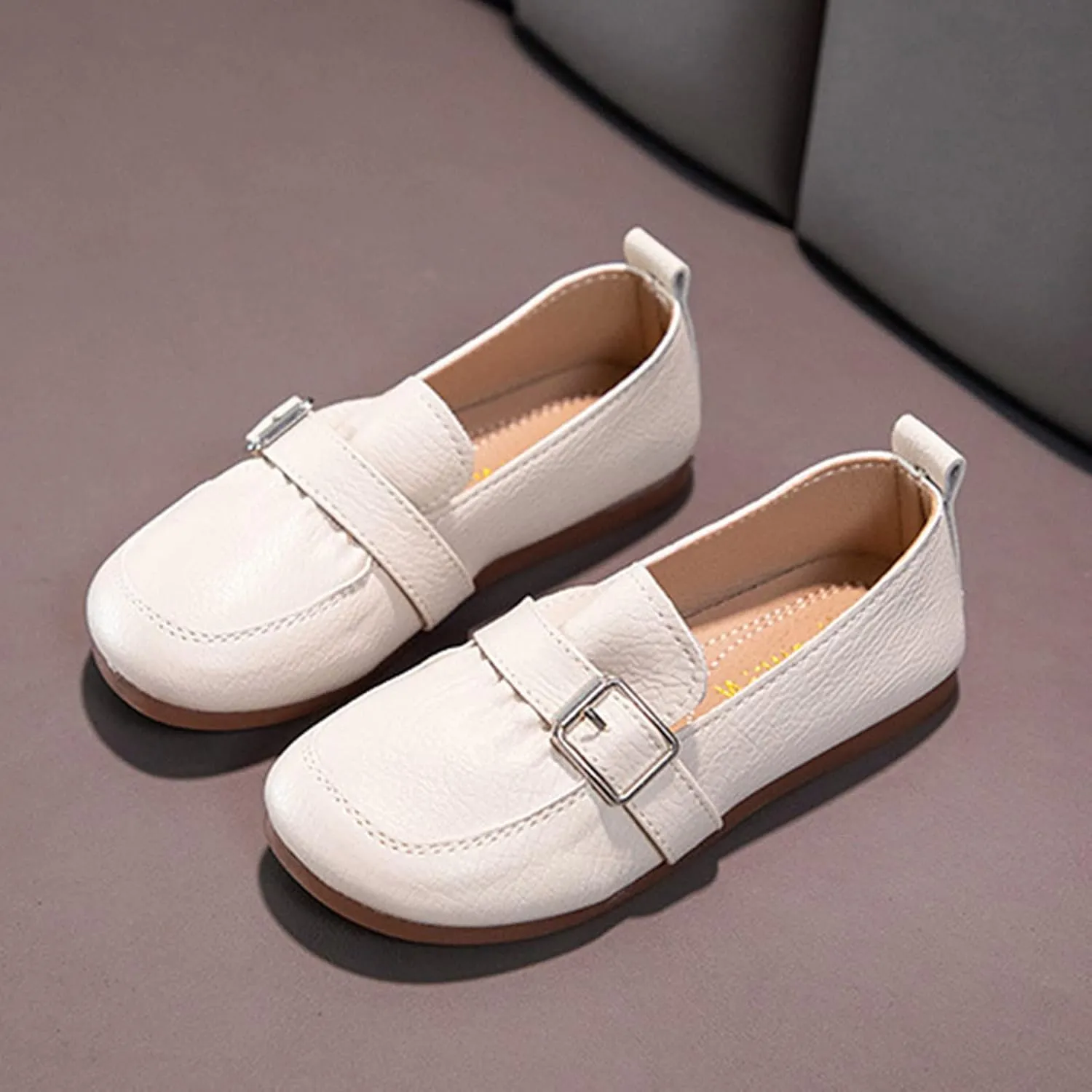 Toddler Girls Mary Jane Dress Shoes Ballet Flats Sparkly Bow Diamonds Princess Dress Shoe Anti-Slip for Party School