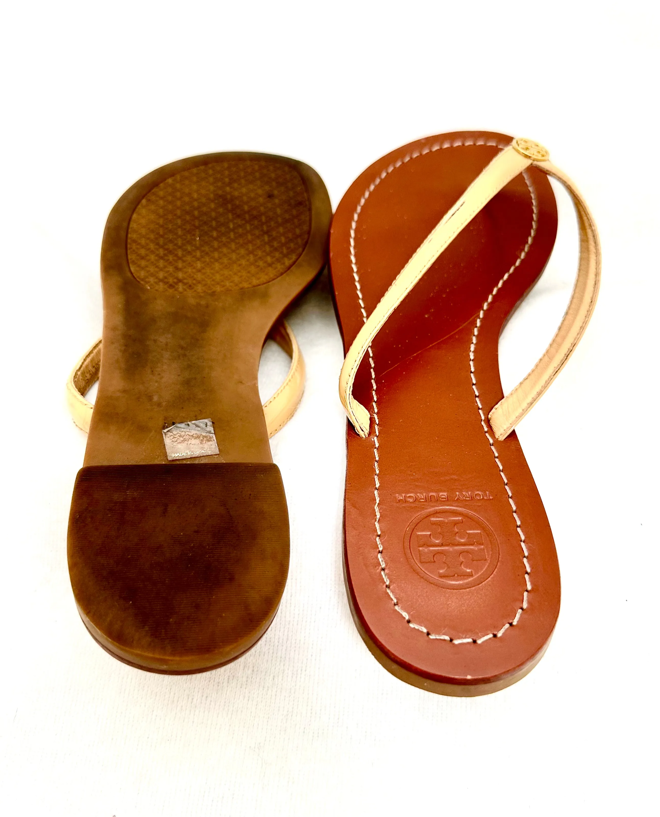 TORY BURCH Terra Thong Sandal Flip Flop (PREOWNED)