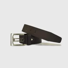 Vialli Leather Collovati Black Belt
